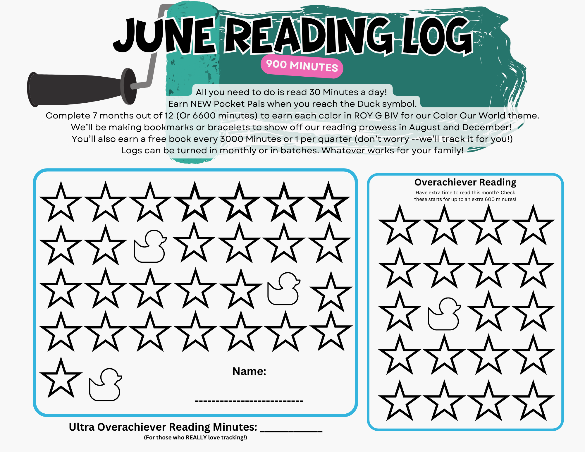 February Reading Log